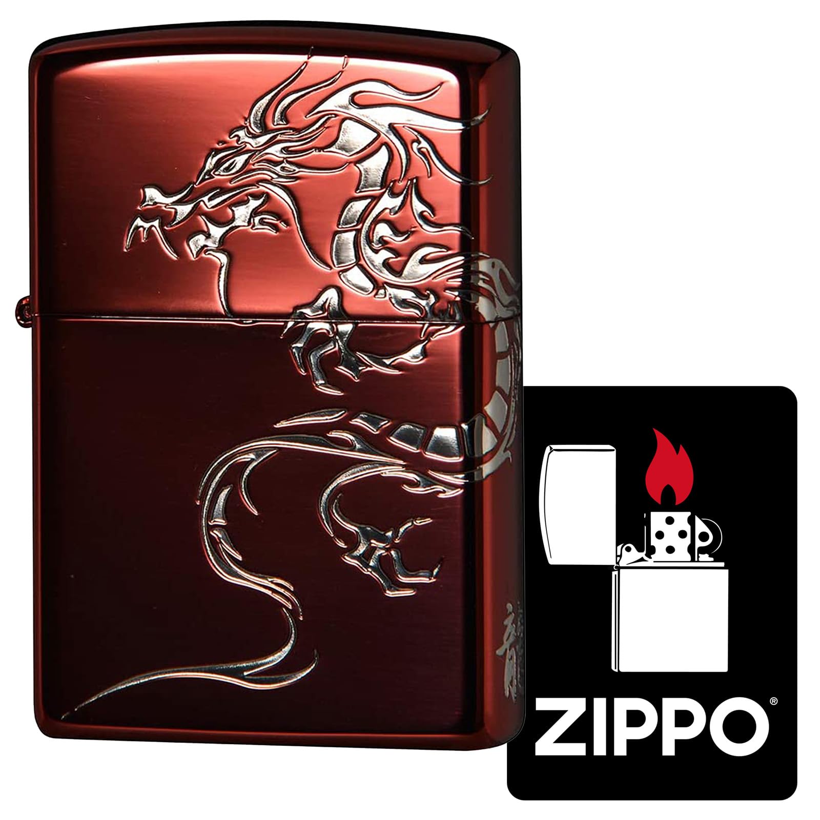 Amazon.co.jp: ジッポー(Zippo) ライター 防風 真鍮製 2面加工
